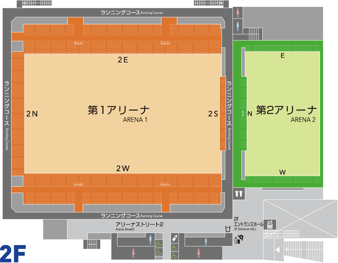 フロアマップ2F