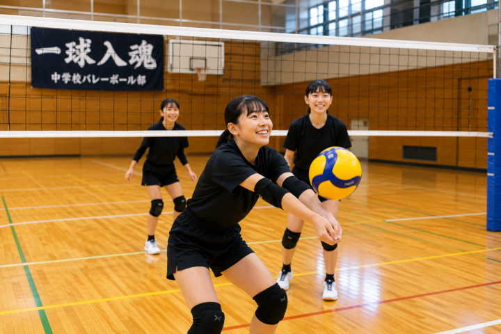 バレーボール教室(中学生スポーツ教室)